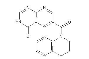 6-(3,4-dihydro-2H-quinoline-1-carbonyl)-3H-pyrido[2,3-d]pyrimidin-4-one