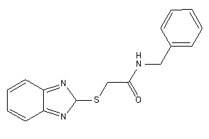 2-(2H-benzimidazol-2-ylthio)-N-benzyl-acetamide