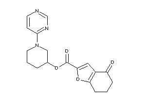 4-keto-6,7-dihydro-5H-benzofuran-2-carboxylic Acid [1-(4-pyrimidyl)-3-piperidyl] Ester