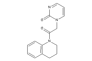 1-[2-(3,4-dihydro-2H-quinolin-1-yl)-2-keto-ethyl]pyrimidin-2-one