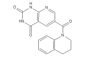 6-(3,4-dihydro-2H-quinoline-1-carbonyl)-1H-pyrido[2,3-d]pyrimidine-2,4-quinone