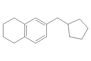 6-(cyclopentylmethyl)tetralin