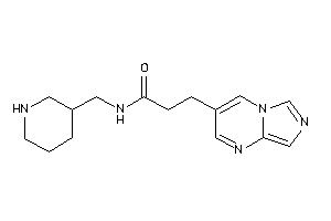 Image of 3-imidazo[1,5-a]pyrimidin-3-yl-N-(3-piperidylmethyl)propionamide