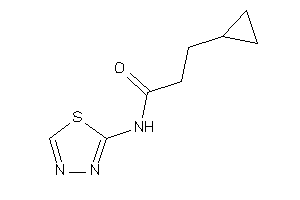 3-cyclopropyl-N-(1,3,4-thiadiazol-2-yl)propionamide