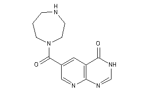 6-(1,4-diazepane-1-carbonyl)-3H-pyrido[2,3-d]pyrimidin-4-one