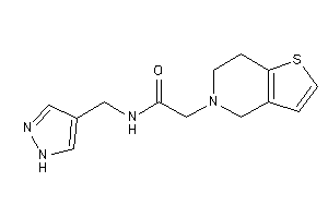 2-(6,7-dihydro-4H-thieno[3,2-c]pyridin-5-yl)-N-(1H-pyrazol-4-ylmethyl)acetamide