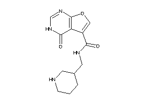 4-keto-N-(3-piperidylmethyl)-3H-furo[2,3-d]pyrimidine-5-carboxamide