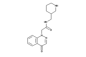 2-(4-ketocinnolin-1-yl)-N-(3-piperidylmethyl)acetamide