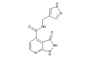 3-keto-N-(1H-pyrazol-4-ylmethyl)-1,2-dihydropyrazolo[3,4-b]pyridine-4-carboxamide