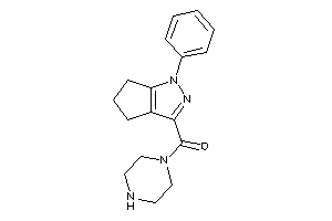 (1-phenyl-5,6-dihydro-4H-cyclopenta[c]pyrazol-3-yl)-piperazino-methanone