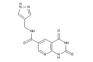 2,4-diketo-N-(1H-pyrazol-4-ylmethyl)-1H-pyrido[2,3-d]pyrimidine-6-carboxamide