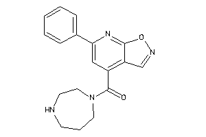 1,4-diazepan-1-yl-(6-phenylisoxazolo[5,4-b]pyridin-4-yl)methanone