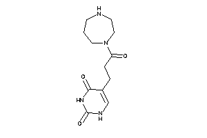 5-[3-(1,4-diazepan-1-yl)-3-keto-propyl]uracil