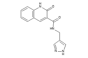 2-keto-N-(1H-pyrazol-4-ylmethyl)-1H-quinoline-3-carboxamide