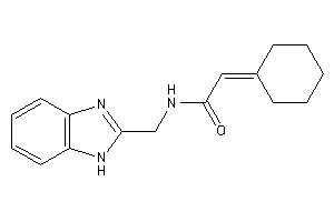 N-(1H-benzimidazol-2-ylmethyl)-2-cyclohexylidene-acetamide