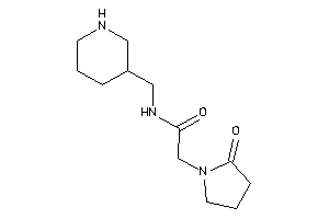 2-(2-ketopyrrolidino)-N-(3-piperidylmethyl)acetamide