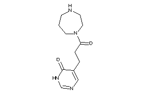 5-[3-(1,4-diazepan-1-yl)-3-keto-propyl]-1H-pyrimidin-6-one