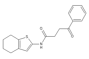 4-keto-4-phenyl-N-(4,5,6,7-tetrahydrobenzothiophen-2-yl)butyramide