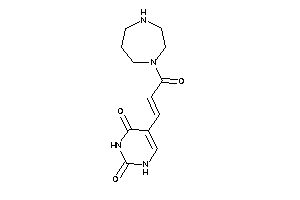 5-[3-(1,4-diazepan-1-yl)-3-keto-prop-1-enyl]uracil