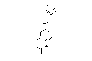 2-(2,4-diketopyrimidin-1-yl)-N-(1H-pyrazol-4-ylmethyl)acetamide