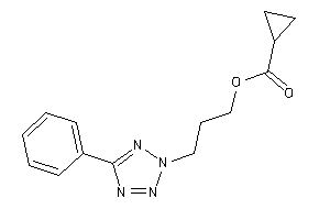 Cyclopropanecarboxylic Acid 3-(5-phenyltetrazol-2-yl)propyl Ester