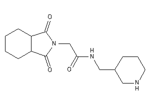 2-(1,3-diketo-3a,4,5,6,7,7a-hexahydroisoindol-2-yl)-N-(3-piperidylmethyl)acetamide