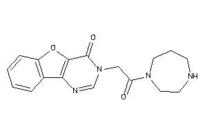 3-[2-(1,4-diazepan-1-yl)-2-keto-ethyl]benzofuro[3,2-d]pyrimidin-4-one
