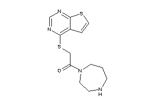 1-(1,4-diazepan-1-yl)-2-(thieno[2,3-d]pyrimidin-4-ylthio)ethanone