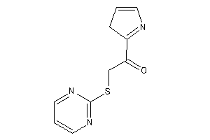 Image of 2-(2-pyrimidylthio)-1-(3H-pyrrol-2-yl)ethanone