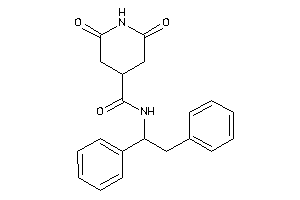 N-(1,2-diphenylethyl)-2,6-diketo-isonipecotamide