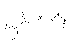 1-(3H-pyrrol-2-yl)-2-(4H-1,2,4-triazol-3-ylthio)ethanone