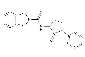 N-(2-keto-1-phenyl-pyrrolidin-3-yl)isoindoline-2-carboxamide