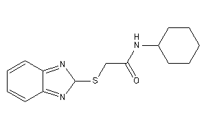 2-(2H-benzimidazol-2-ylthio)-N-cyclohexyl-acetamide