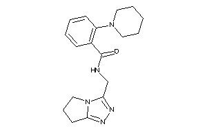 N-(6,7-dihydro-5H-pyrrolo[2,1-c][1,2,4]triazol-3-ylmethyl)-2-piperidino-benzamide