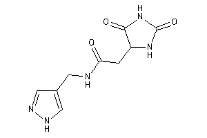 2-(2,5-diketoimidazolidin-4-yl)-N-(1H-pyrazol-4-ylmethyl)acetamide