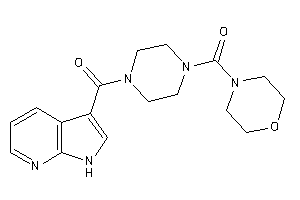 Morpholino-[4-(1H-pyrrolo[2,3-b]pyridine-3-carbonyl)piperazino]methanone