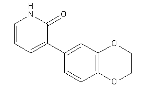 3-(2,3-dihydro-1,4-benzodioxin-6-yl)-2-pyridone