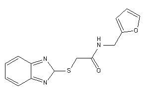 2-(2H-benzimidazol-2-ylthio)-N-(2-furfuryl)acetamide