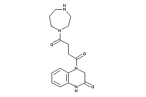 1-(1,4-diazepan-1-yl)-4-(3-keto-2,4-dihydroquinoxalin-1-yl)butane-1,4-dione