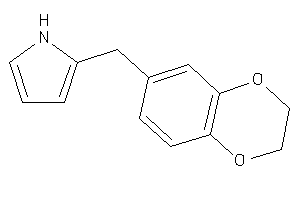 2-(2,3-dihydro-1,4-benzodioxin-7-ylmethyl)-1H-pyrrole