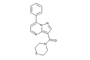 Morpholino-(7-phenylpyrazolo[1,5-a]pyrimidin-3-yl)methanone