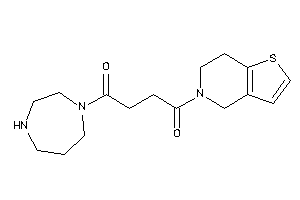 1-(1,4-diazepan-1-yl)-4-(6,7-dihydro-4H-thieno[3,2-c]pyridin-5-yl)butane-1,4-dione