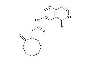 2-(2-ketoazocan-1-yl)-N-(4-keto-3H-quinazolin-6-yl)acetamide