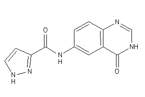 N-(4-keto-3H-quinazolin-6-yl)-1H-pyrazole-3-carboxamide