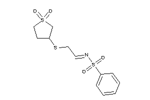 N-[2-[(1,1-diketothiolan-3-yl)thio]ethylidene]benzenesulfonamide