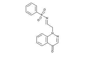 N-[2-(4-ketocinnolin-1-yl)ethylidene]benzenesulfonamide