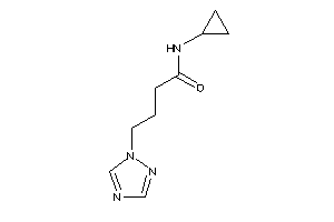 N-cyclopropyl-4-(1,2,4-triazol-1-yl)butyramide