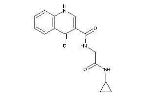 N-[2-(cyclopropylamino)-2-keto-ethyl]-4-keto-1H-quinoline-3-carboxamide