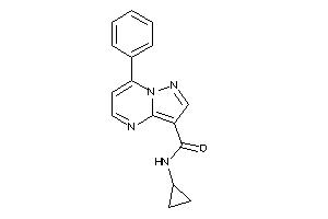 N-cyclopropyl-7-phenyl-pyrazolo[1,5-a]pyrimidine-3-carboxamide