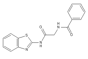 Image of N-[2-(1,3-benzothiazol-2-ylamino)-2-keto-ethyl]benzamide